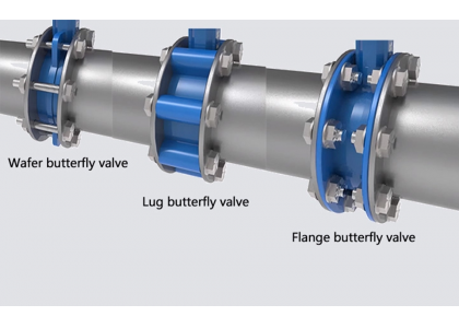 There are several connection methods for butterfly valves