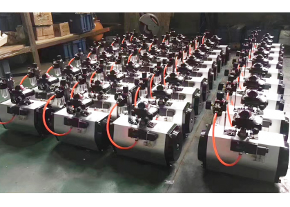 What is the air source triad of the valve actuator